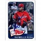 Raymells Rosa autograph